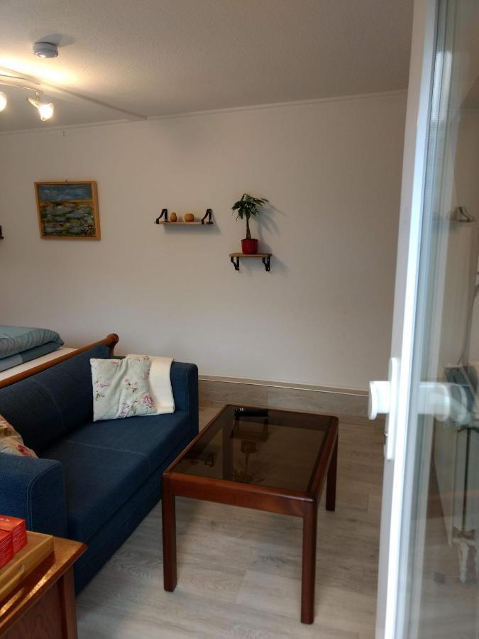 Ruhige, gemütliche 1-Zimmer Gartenwohnung für 2 Erwachsene und 2 Kinder Lubeca Exterior foto